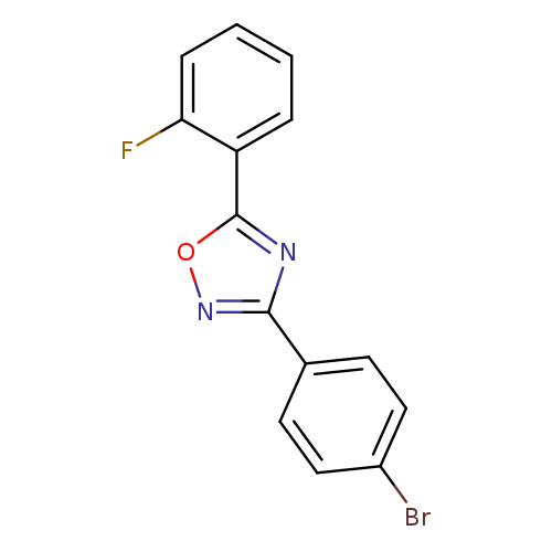 Brc1ccc(cc1)c1noc(n1)c1ccccc1F