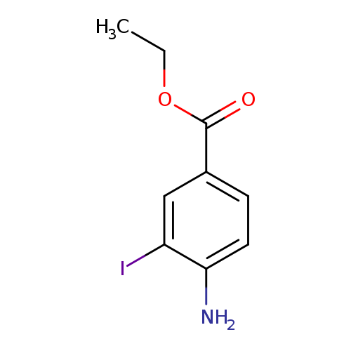 CCOC(=O)c1ccc(c(c1)I)N