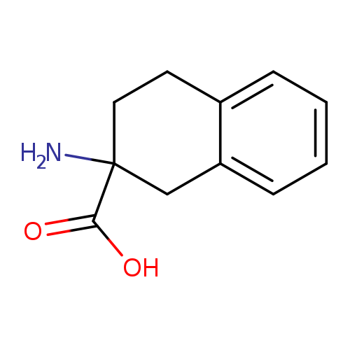 OC(=O)C1(N)CCc2c(C1)cccc2