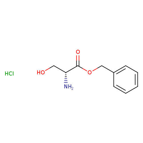 OC[C@H](C(=O)OCc1ccccc1)N.Cl