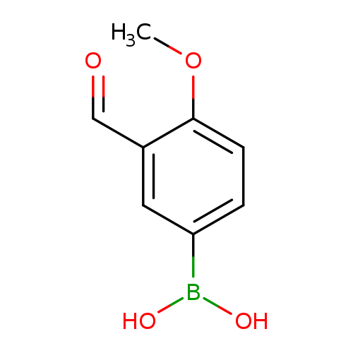 O=Cc1cc(ccc1OC)B(O)O