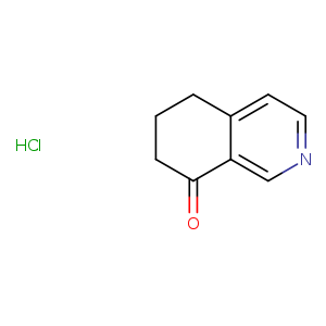O=C1CCCc2c1cncc2.Cl