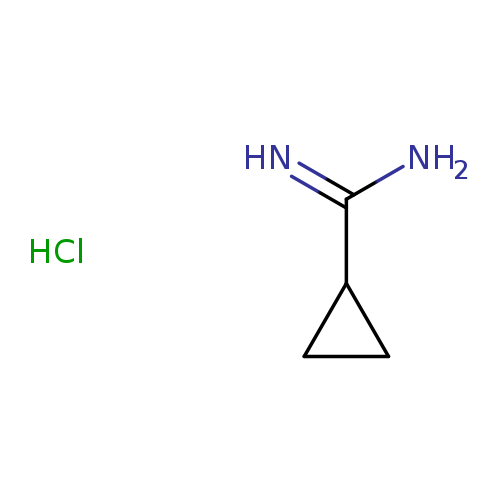 NC(=N)C1CC1.Cl