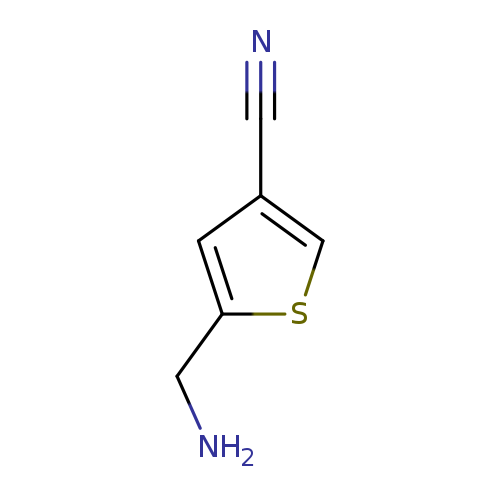 NCc1scc(c1)C#N