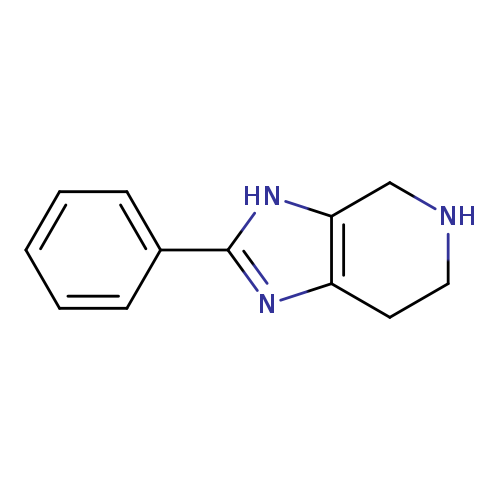 c1ccc(cc1)c1nc2c([nH]1)CNCC2