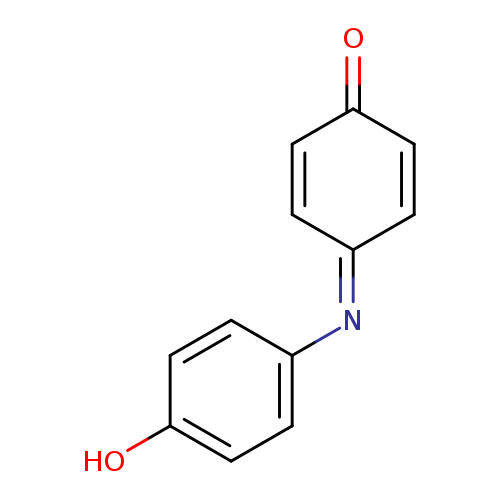 O=C1C=CC(=Nc2ccc(cc2)O)C=C1