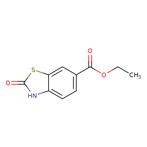 CCOC(=O)c1ccc2c(c1)sc(=O)[nH]2