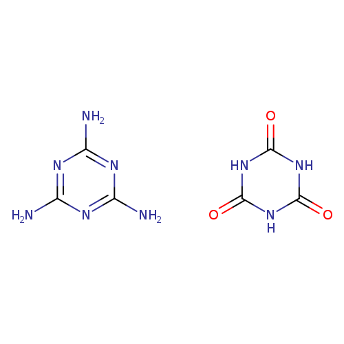 Nc1nc(N)nc(n1)N.O=c1[nH]c(=O)[nH]c(=O)[nH]1