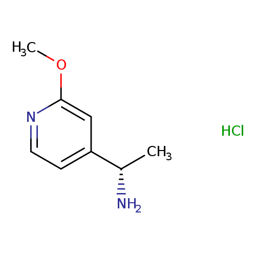 COc1nccc(c1)[C@@H](N)C.Cl