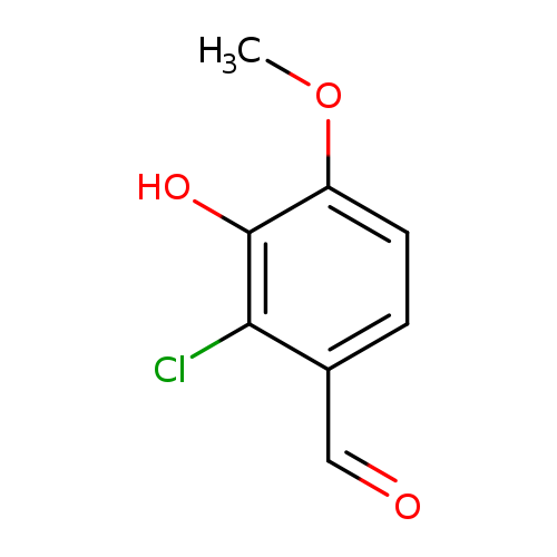 COc1ccc(c(c1O)Cl)C=O
