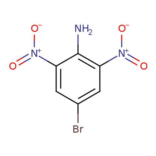 Brc1cc([N+](=O)[O-])c(c(c1)[N+](=O)[O-])N