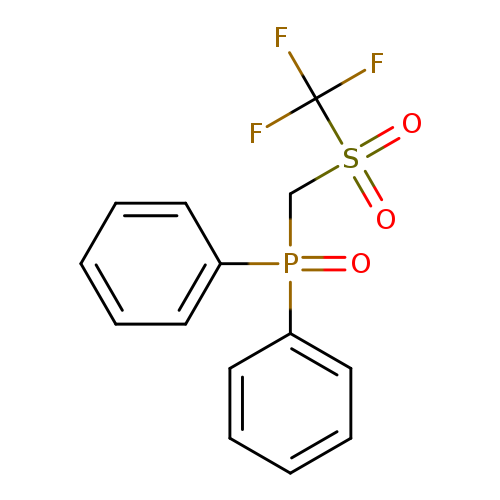 FC(S(=O)(=O)CP(=O)(c1ccccc1)c1ccccc1)(F)F