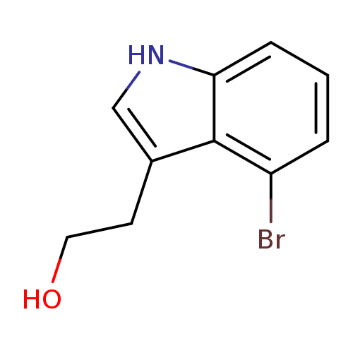 OCCc1c[nH]c2c1c(Br)ccc2