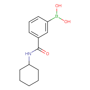 O=C(c1cccc(c1)B(O)O)NC1CCCCC1