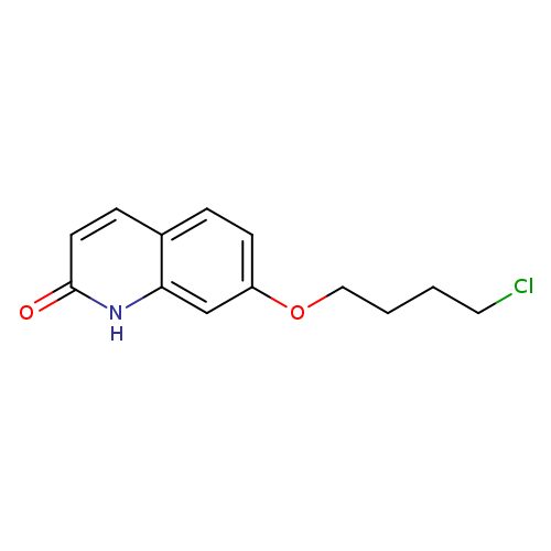 ClCCCCOc1ccc2c(c1)[nH]c(=O)cc2