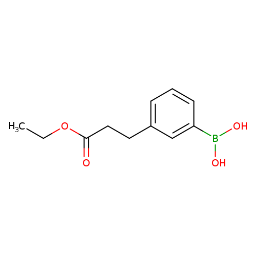 CCOC(=O)CCc1cccc(c1)B(O)O