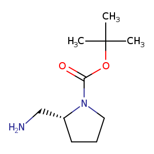 NC[C@H]1CCCN1C(=O)OC(C)(C)C