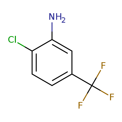 Clc1ccc(cc1N)C(F)(F)F