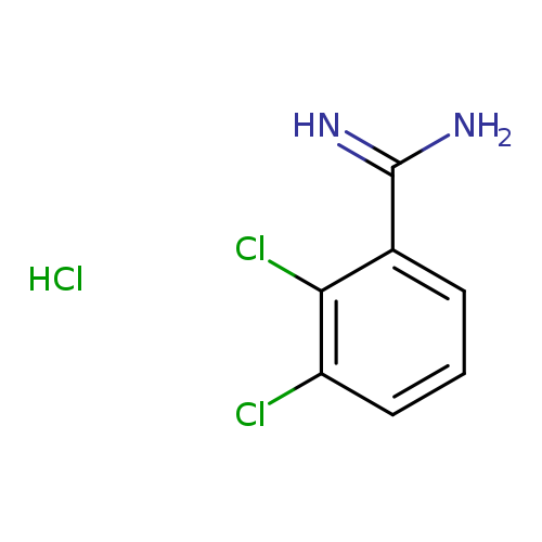 NC(=N)c1cccc(c1Cl)Cl.Cl