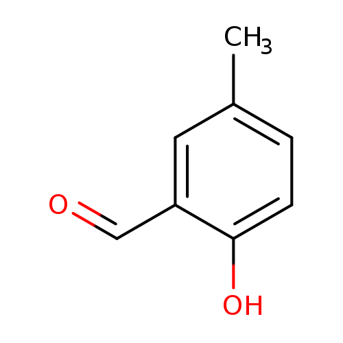 O=Cc1cc(C)ccc1O