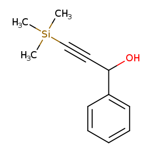 OC(c1ccccc1)C#C[Si](C)(C)C