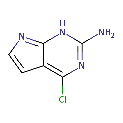 Nc1nc(Cl)c2c([nH]1)ncc2