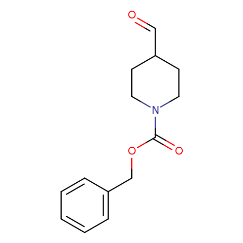 O=CC1CCN(CC1)C(=O)OCc1ccccc1