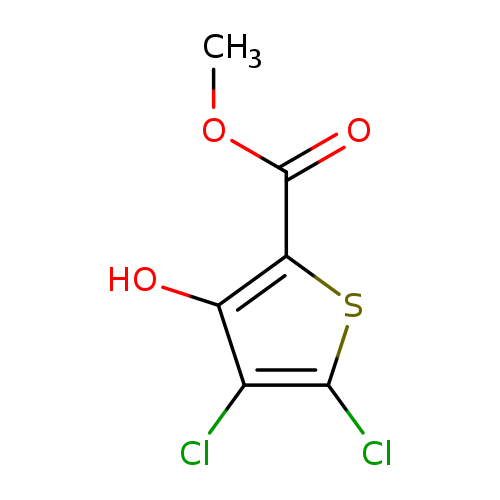 COC(=O)c1sc(c(c1O)Cl)Cl