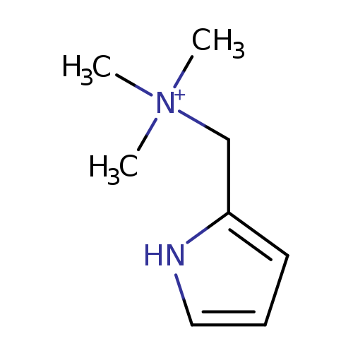 C[N+](Cc1ccc[nH]1)(C)C