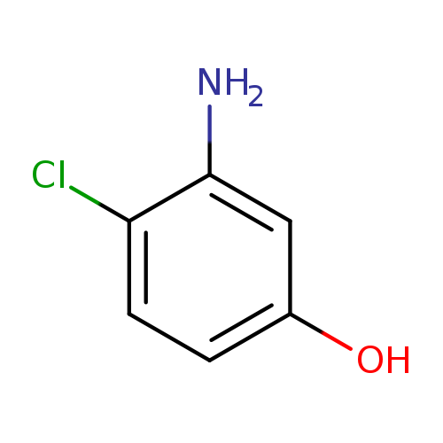 Oc1ccc(c(c1)N)Cl