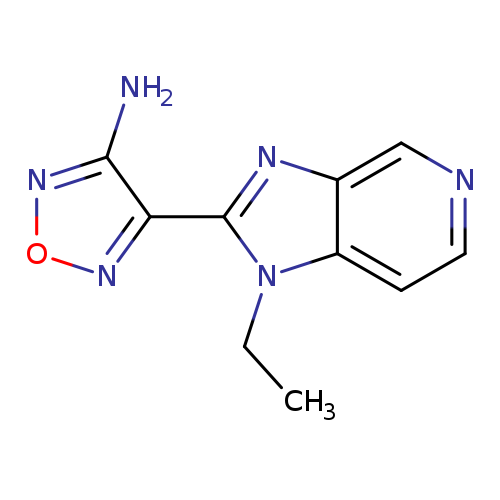 CCn1c(nc2c1ccnc2)c1nonc1N