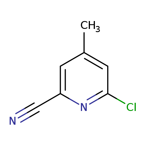 N#Cc1cc(C)cc(n1)Cl