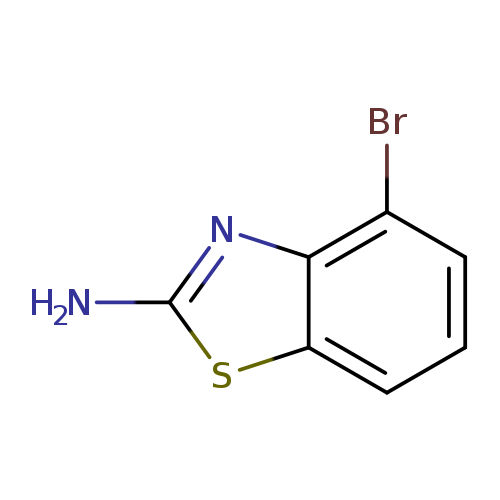 Nc1sc2c(n1)c(Br)ccc2