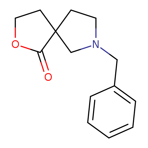 O=C1OCCC21CCN(C2)Cc1ccccc1