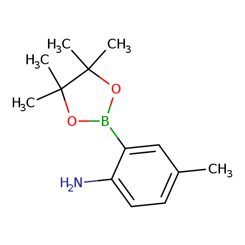 Cc1ccc(c(c1)B1OC(C(O1)(C)C)(C)C)N