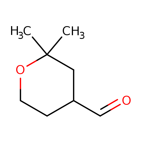 O=CC1CCOC(C1)(C)C