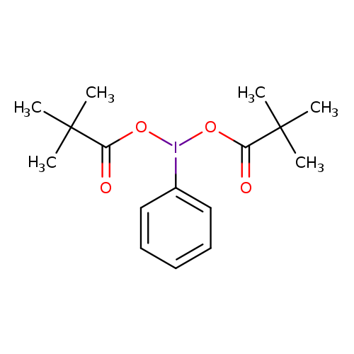O=C(C(C)(C)C)O[I](c1ccccc1)OC(=O)C(C)(C)C
