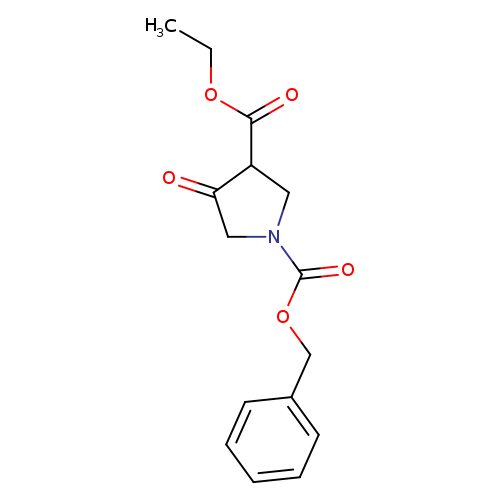 CCOC(=O)C1CN(CC1=O)C(=O)OCc1ccccc1