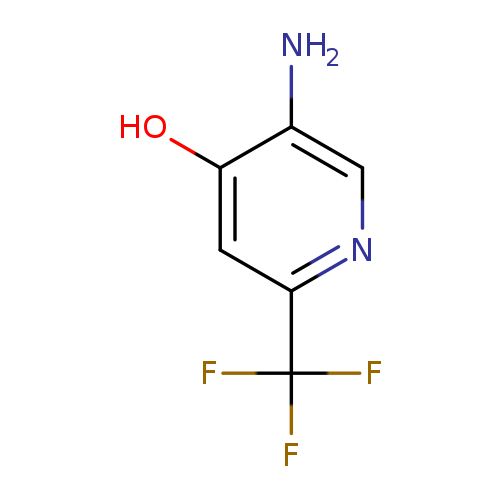 Nc1cnc(cc1O)C(F)(F)F
