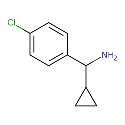 NC(c1ccc(cc1)Cl)C1CC1