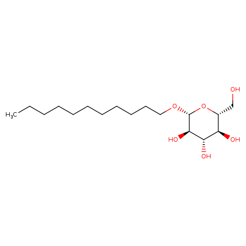 CCCCCCCCCCCO[C@@H]1O[C@H](CO)[C@H]([C@@H]([C@H]1O)O)O