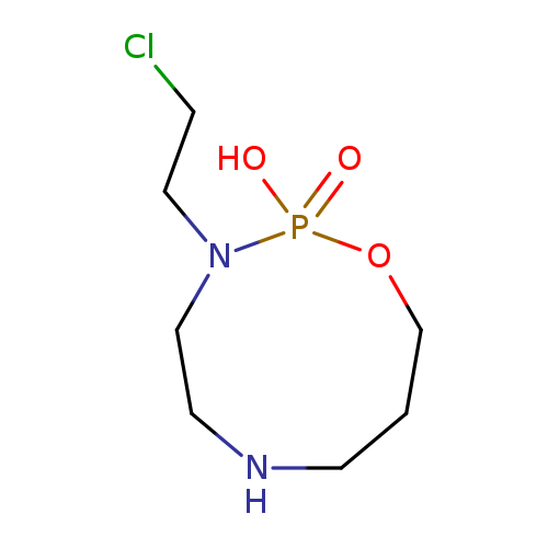 ClCCN1CCNCCCOP1(=O)O