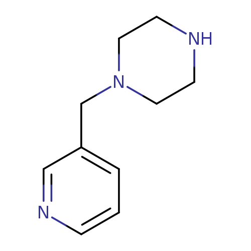 N1CCN(CC1)Cc1cccnc1