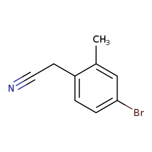 N#CCc1ccc(cc1C)Br