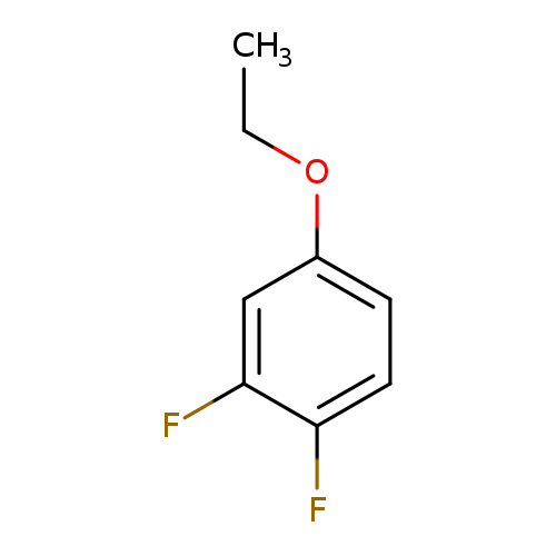 CCOc1ccc(c(c1)F)F