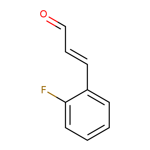 O=C/C=C/c1ccccc1F