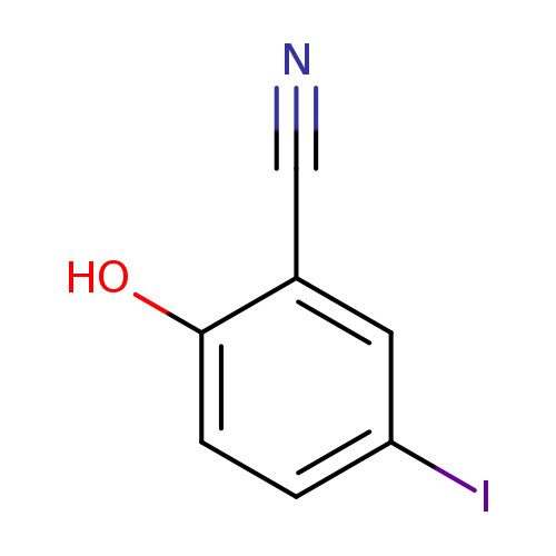 N#Cc1cc(I)ccc1O