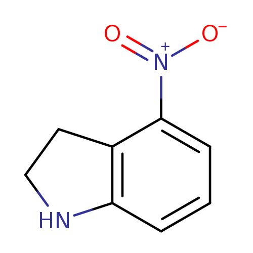 [O-][N+](=O)c1cccc2c1CCN2