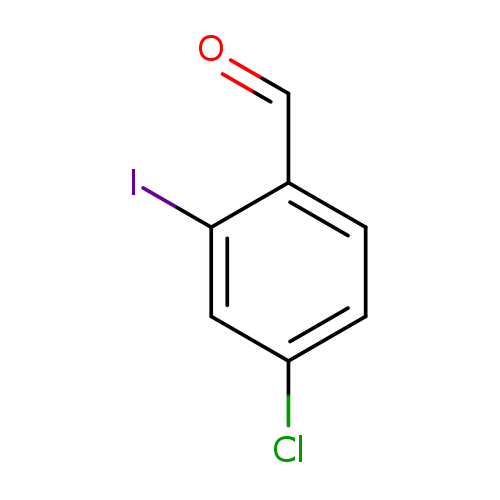 O=Cc1ccc(cc1I)Cl