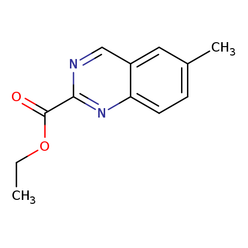 CCOC(=O)c1ncc2c(n1)ccc(c2)C